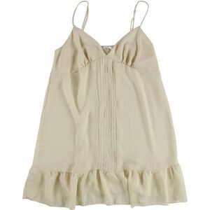 Kimchi & Blue Womens Solid Pajama Night Gown, Beige, L, DM